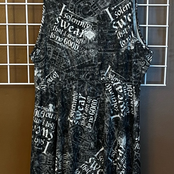 PLUS SIZE 3X Wizarding World Tank dress - Picture 3 of 4